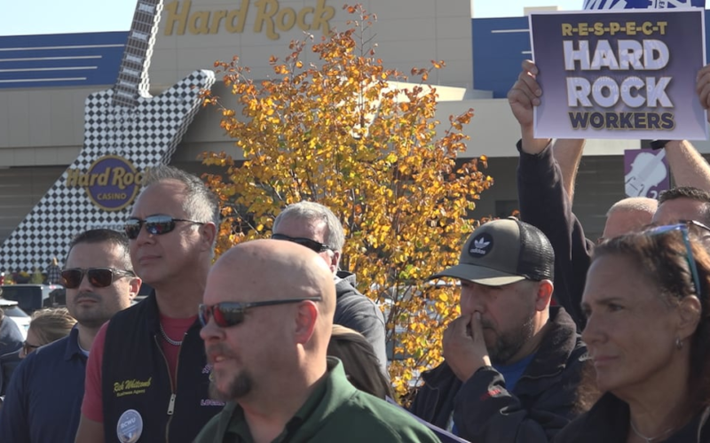 Community allies ‘Rally for Respect’ for Hard Rock Casino Rockford workers