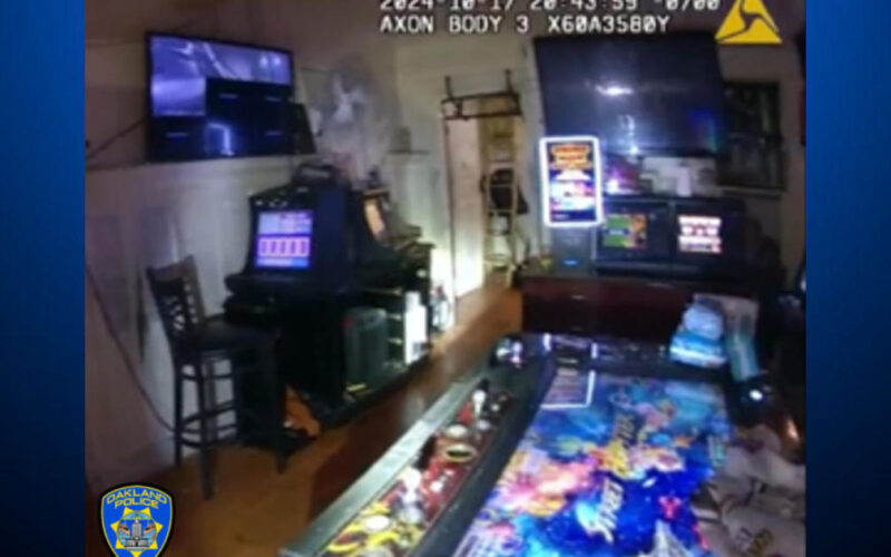 4 arrested after illegal casino busted in East Oakland neighborhood