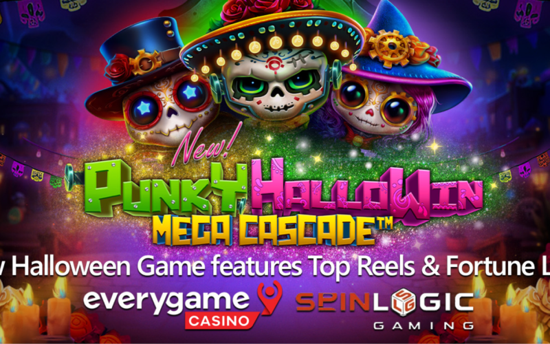 Everygame Casino introduces new Spooktacular slot from SpinLogic: Punky HalloWin Mega Cascade - Casino & games