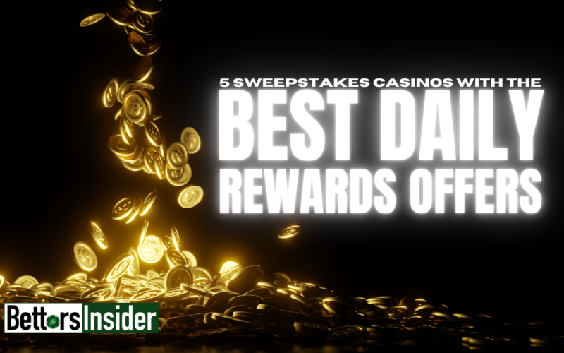 Top 5 Sweepstakes Casinos with Incredible Daily Rewards